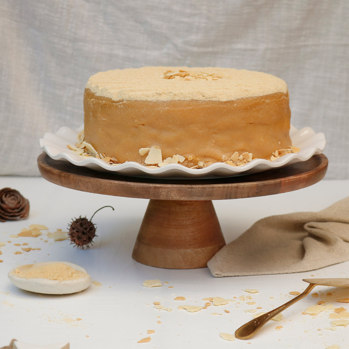 Postre chileno Mil Hojas con capas crujientes y manjar casero