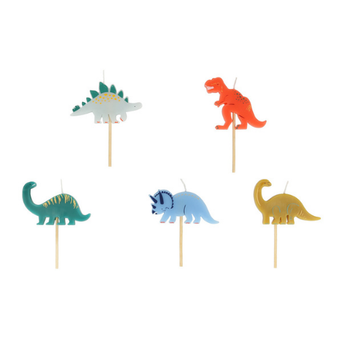 Velas dinosaurios