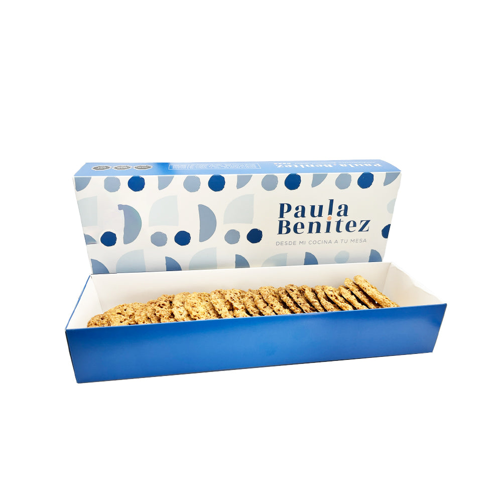 Galletas crujientes de avena, dulces y caseras