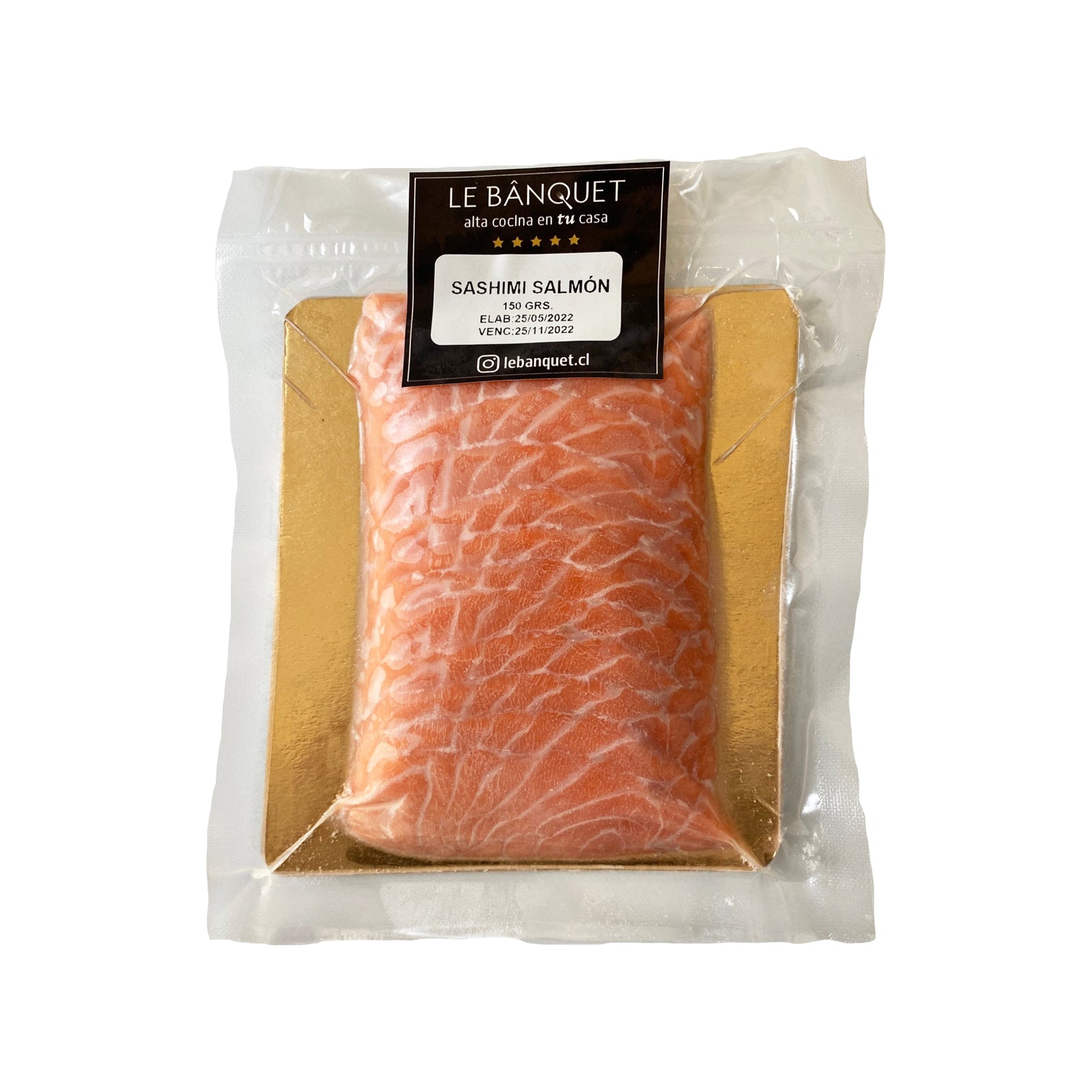 Sashimi de salmón fresco Le Banquet, ideal como aperitivo o para acompañar ensaladas