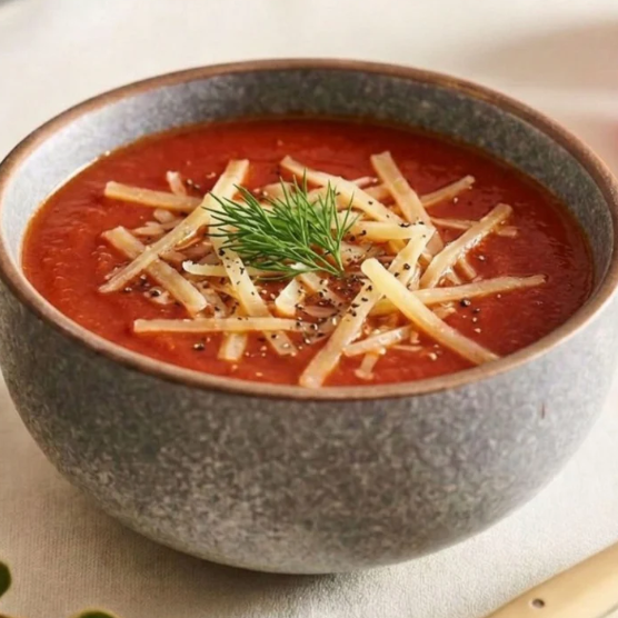 Sopa tomates asados