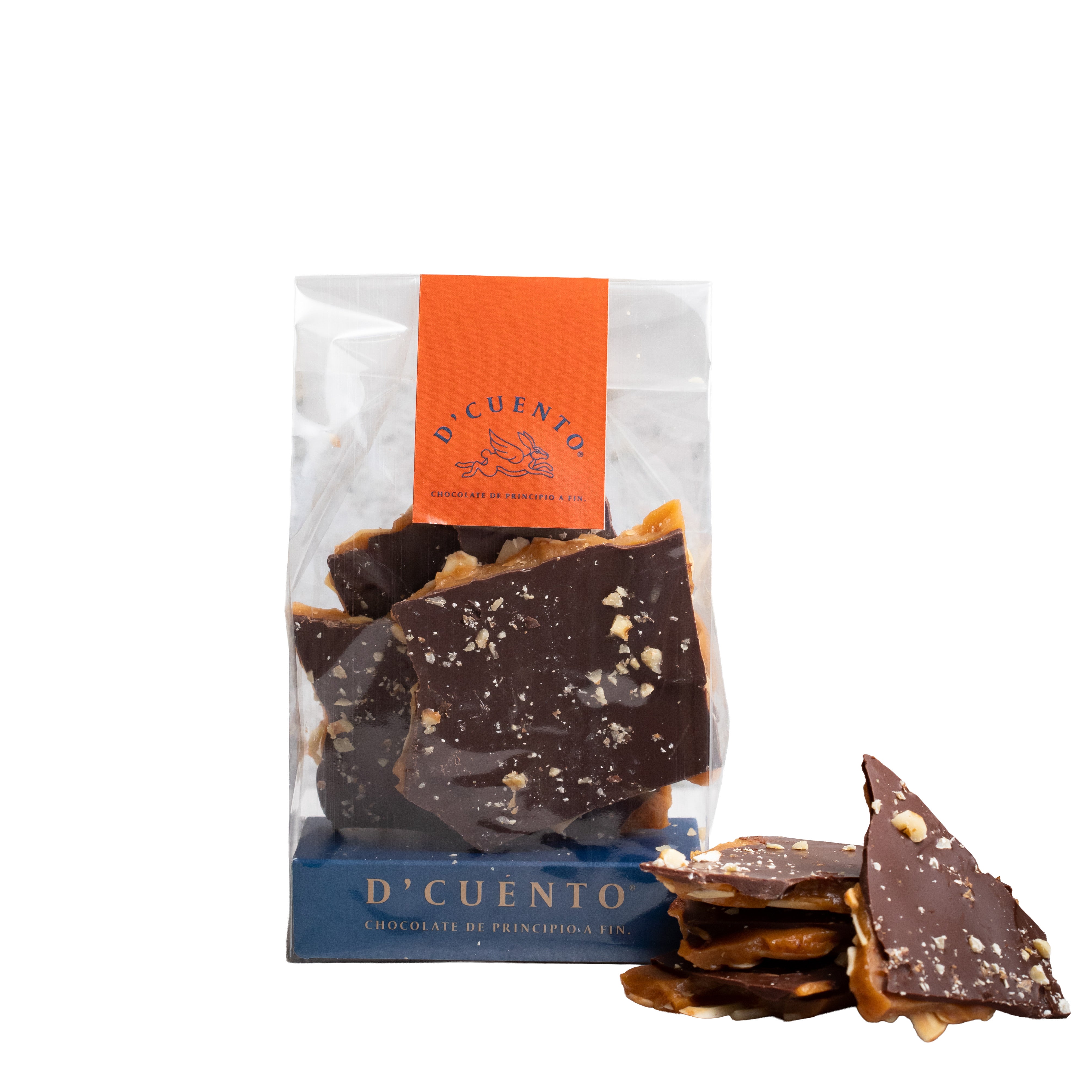 0073　toffee+bean Toffee Crocante Bitter 125 g - Paula Benitez