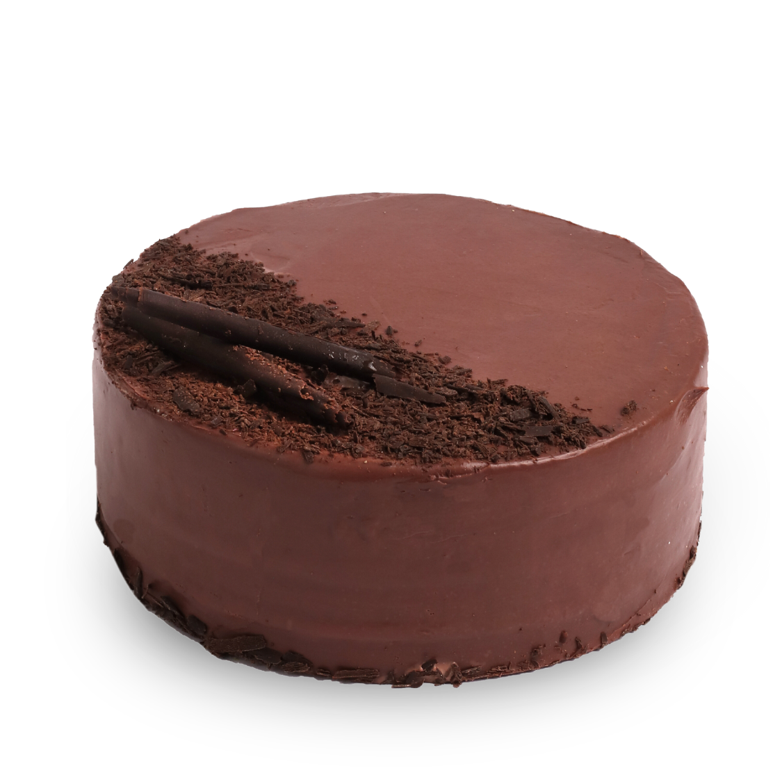 Torta congelada de brownie húmedo con orilla crujiente y relleno de manjar de campo