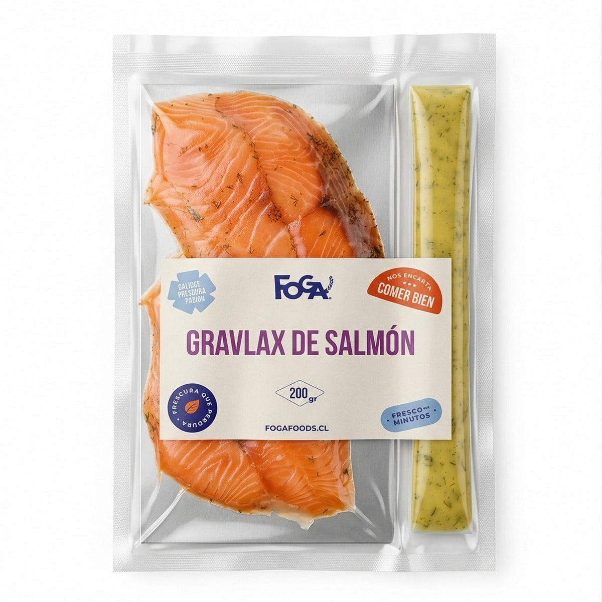 Gravlax de Salmón